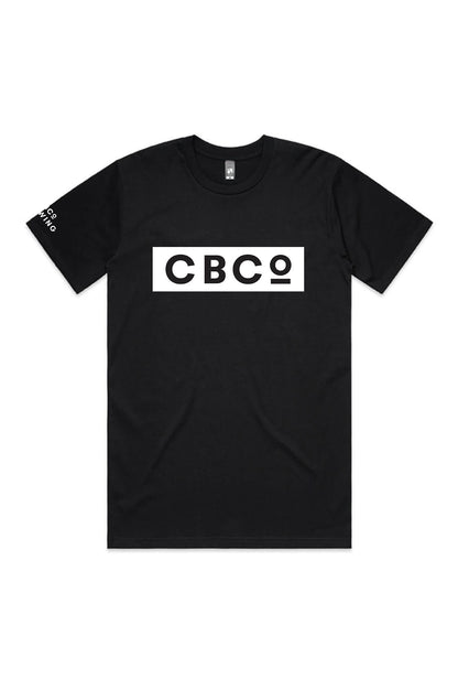 CBCo Reverse Logo Tee Black
